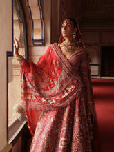 Designer Lehenga With Zari Zardosi Pull Detailing Embroidery - Riwaaz